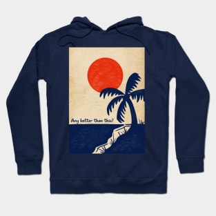 Beach beautiful view Hoodie